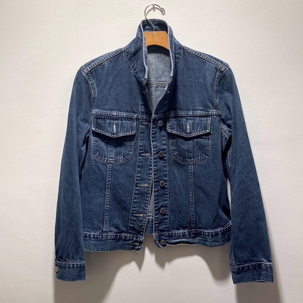United colors of Benetton denim jacket womens small